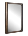 Fischer - Curved Edge Mirror - Gold Bronze