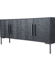 Fishbone - Sideboard - Black