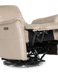 RC - Soiree Zero Gravity Swivel With Power Headrest and Lumbar - Beige