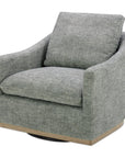 Linden - Swivel Chair - Slated Moss