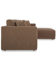 Bryn - Sectional Camel Right Stationary Sofa - Camel