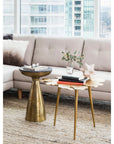 Amoeba - Side Table - Gold