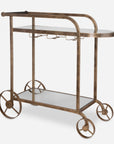 Carrinho - Antique Bar Cart - Brass