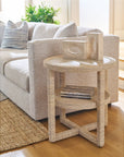 Oasis - Abaca Side Table - Beige