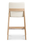 Deco - Counter Stool - White / Light Brown