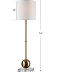 Laton - Buffet Lamp - Brass