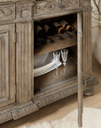 Castella - 72" Credenza - Light Brown