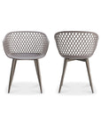 Piazza - Outdoor Chair (Set of 2) - Gray
