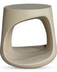 Rothko - Outdoor Stool - Pearl Silver