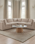 Cates - Classic L Modular Sectional - Pebble