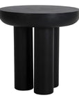 Rocca - Cement Side Table - Black