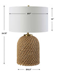 Kendari - Rope & Rattan Table Lamp