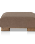 June - Ottoman - Dark Brown