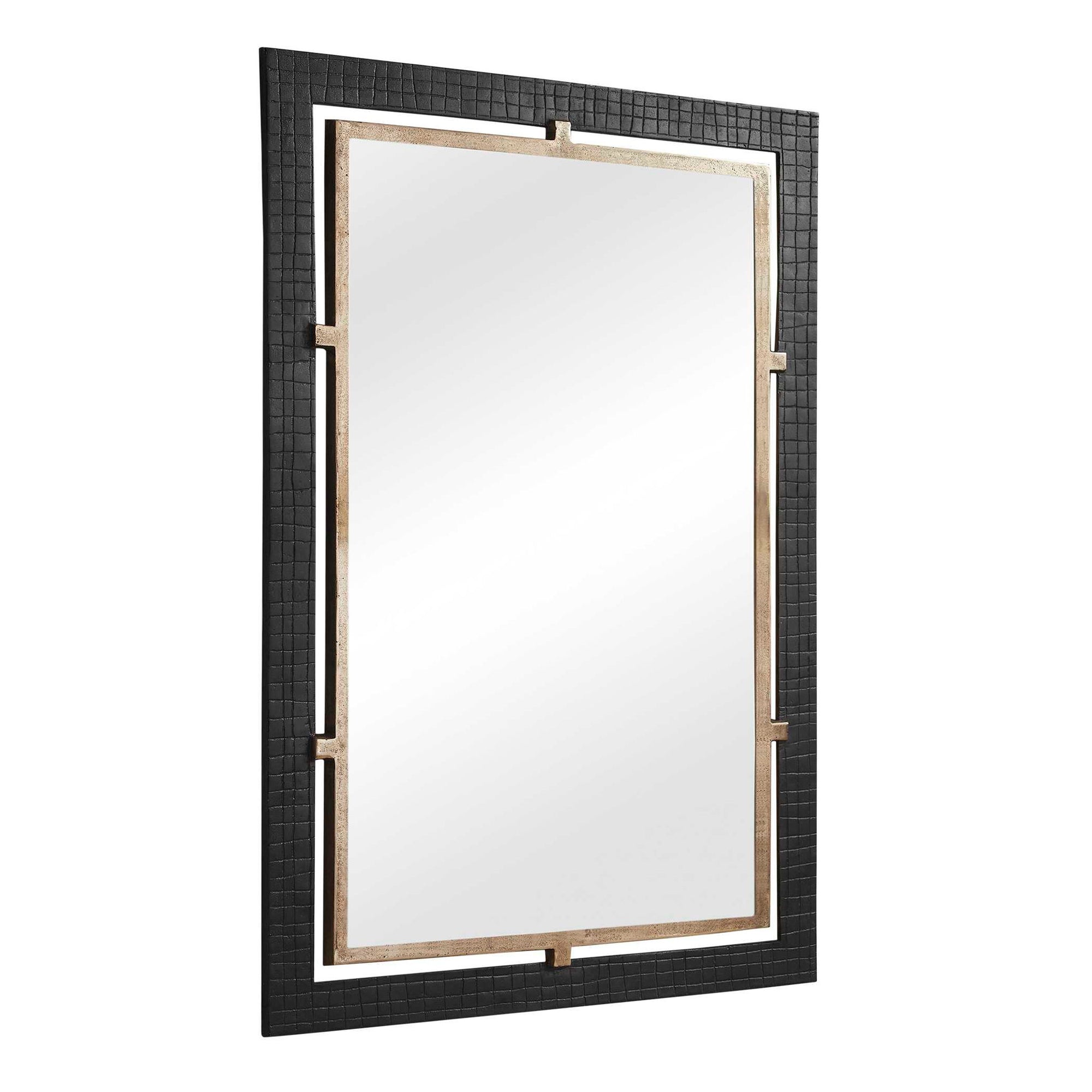 Guerra - Mirror - Walnut &amp; Brass
