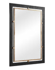 Guerra - Mirror - Walnut & Brass