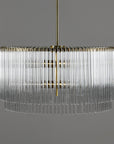 Maeve - Chandelier - Crystal/Brass