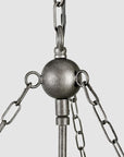 Olympia - Chandelier - Pewter