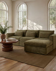 Swift - Lounge Modular Sectional - Dark Green