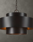 Youngstown - 4 Light Pendant - Dark Bronze