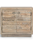 Alta - 2 Door Carved Panel Sideboard - Butterwood Blend