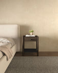 Millie - Accent Nightstand - Dark Brown