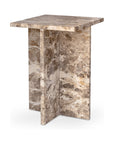 Blair - Accent Table Panther Marble - Beige