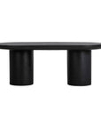 Rocca - Cement Dining Table - Black