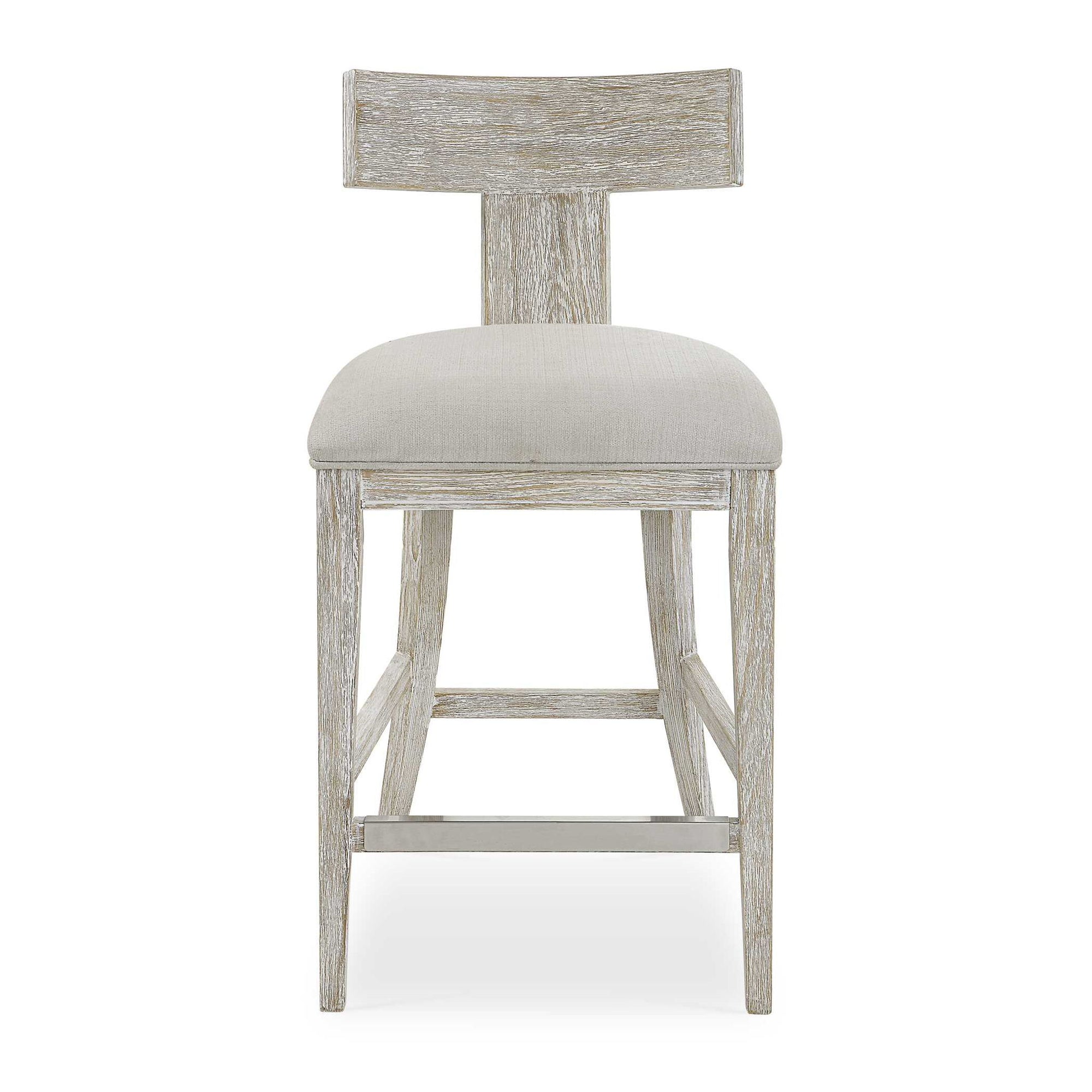 Idris - Counter Stool - White