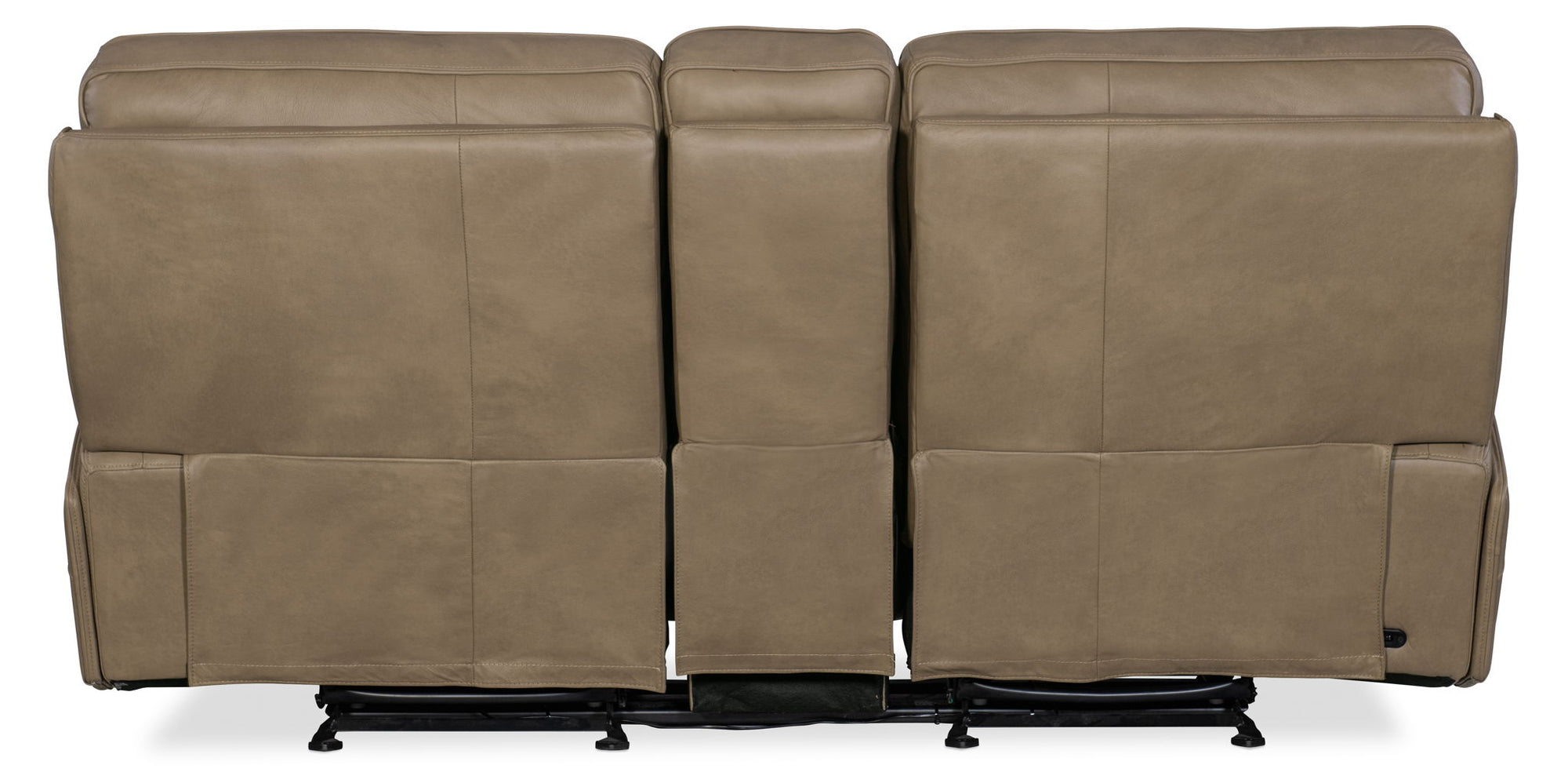 MS - Riverton Power Gliding Console Loveseat With Power Headrest And Lumbar