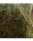Blair - Accent Table - Rainforest / Green Marble