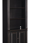 Telluride - Bunching Bookcase (With Doors) - Black