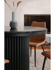 Tower - Dining Table - Black