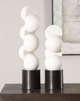 Symmetry - Sculptures (Set of 2) - White