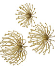 Aga - Gold Metal Wall Decor (Set of 3)