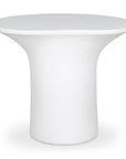 Yumi - Outdoor Accent Table - White