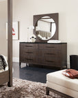 Miramar Aventura - Raphael 6-Drawer Dresser - Dark Gray