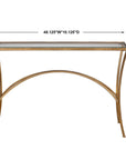 Alayna - Console Table - Gold