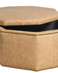 Conrad - Large Storage Ottoman, Special Order - Light Brown