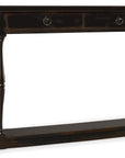 Sanctuary - 4-Drawer Thin Console - Ebony