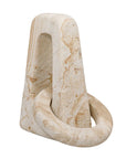 Continuum Stone - Indoor-Outdoor Sculpture - Brown / White