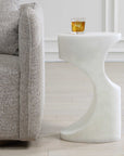 Stevie - Indoor-Outdoor Accent Table - White