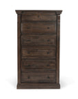 Adelaide - Wood 6 Drawer Chest - Cocoa Brown
