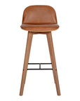 Napoli - Leather Barstool - Tan