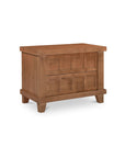 Enya - Nightstand - Red / Oak