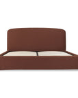 Joan - King Storage Bed - Rust