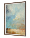 Vista Grande - Framed Desertscape Print - Light Brown