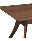 Florence - Small Rectangular Dining Table - Walnut