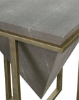 Bertrand - Shagreen Accent Table
