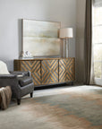 Commerce And Market - 69" Serramonte Entertainment/Accent Console - Light Brown
