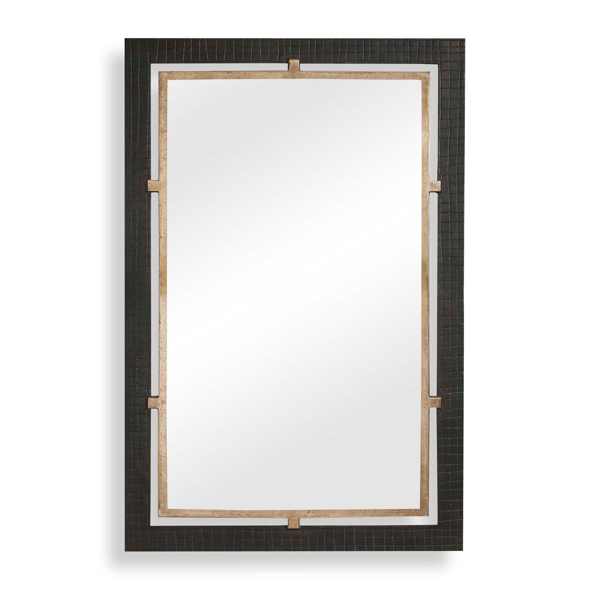 Guerra - Mirror - Walnut &amp; Brass